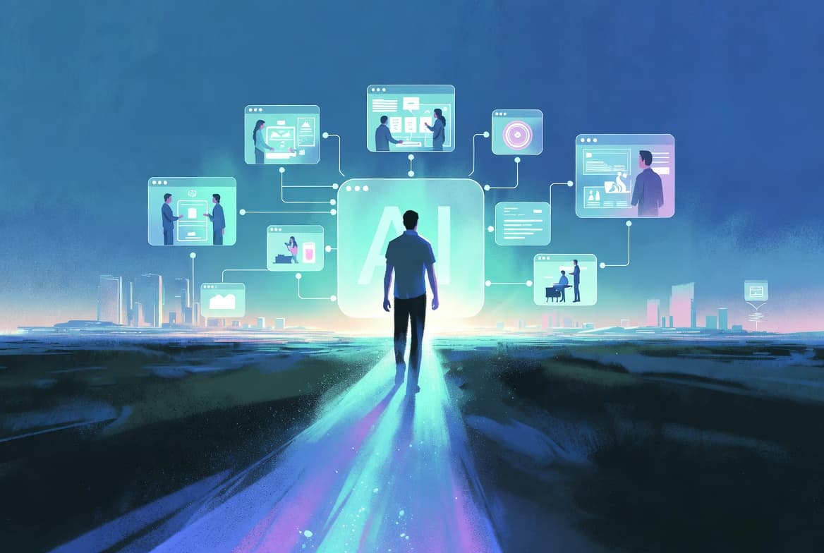 Future learning illustration